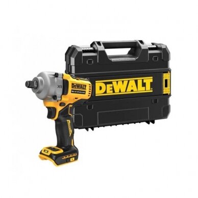 Akumuliatorinis smūginis veržliasukis DeWalt DCF891NT-XJ, 18 V (be akum. ir krov.)