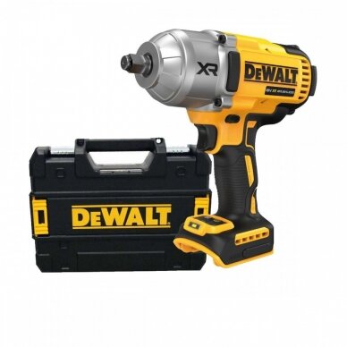 Akumuliatorinis smūginis veržliasukis DeWalt DCF900NT, 18V, (be akum. ir krov.)