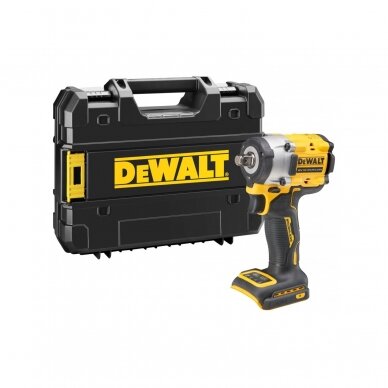 Akumuliatorinis smūginis veržliasukis DeWalt DCF921NT-XJ, 18 V (be akum. ir krov.)