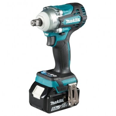 Akumuliatorinis smūginis veržliasukis Makita DTW300RTJ, 18V, 330 Nm, 2x5.0Ah 1