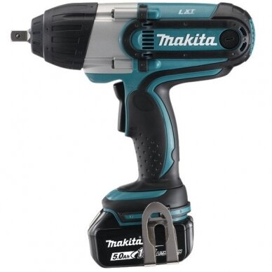 Akumuliatorinis smūginis veržliasukis Makita DTW450RTJ, 18V Li-ion 2x5,0Ah 1