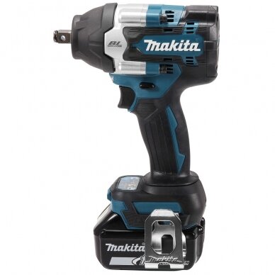 Akumuliatorinis smūginis veržliasukis MAKITA DTW700Z + D-41517, 18V, 700/1000 Nm, 1/2" (be akum. ir krov.) 2