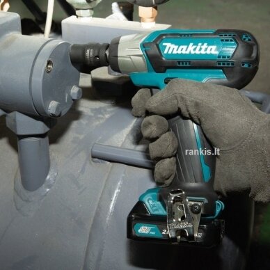 Akumuliatorinis smūginis veržliasukis Makita TW141DZ, 10.8-12V 1