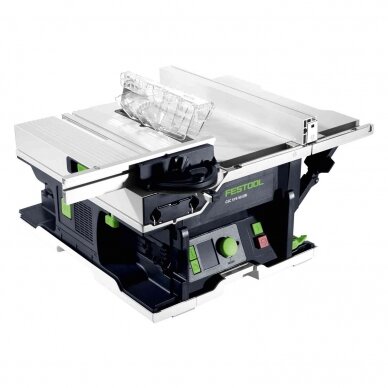 Akumuliatorinis stalinis diskinis pjūklas Festool CSC SYS 50 EBI-Basic, 2 x 18 V, (be akum. ir krov.) (576820) 1