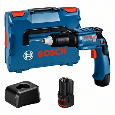 Akumuliatorinis suktuvas Bosch GTB 12V-11, 12 V, 2x2,0 Ah, professional