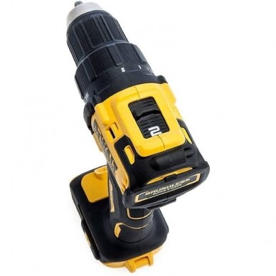 Akumuliatorinis suktuvas-gręžtuvas DeWalt DCD708P2T-QW, 18 V, 2x5.0 Ah 2