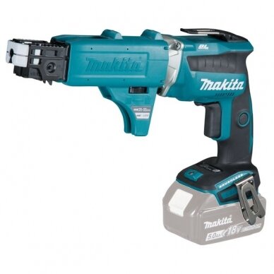 Akumuliatorinis suktuvas Makita DFS452ZJX3, 18V, (medvaržčių sukimui)