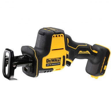 Akumuliatorinis tiesinis pjūklas DeWalt DCS369NT-XJ, 18 V, (be akum. ir krov.) + lagaminas 2