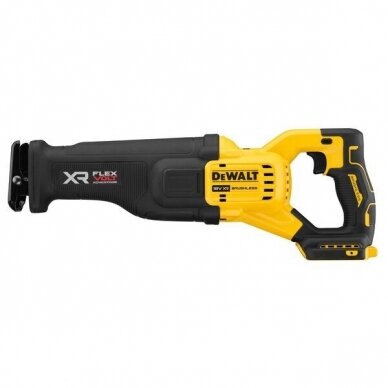 Akumuliatorinis tiesinis pjūklas DeWalt FlexVolt DCS386NT-XJ, 18 V (be akum. ir krov.) 1