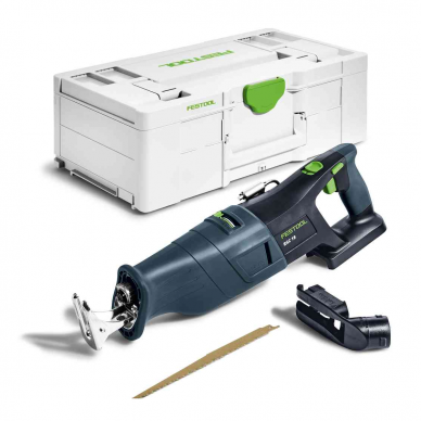 Akumuliatorinis tiesinis pjūklas Festool RSC 18 EB-Basic, 18 V, (be akum. ir krov.), (576947)