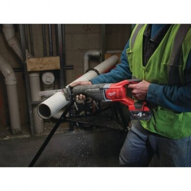 Akumuliatorinis tiesinis pjūklas MILWAUKEE M18 BSX-0 5