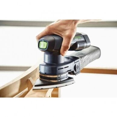 Akumuliatorinis trikampis šlifuoklis Festool DTSC 400 3,0 I-Plus, 18 V, 2 x 3,0 Ah, (577508) 5