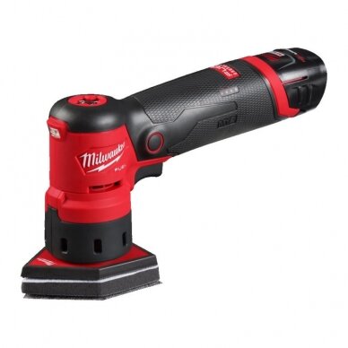 Akumuliatorinis vibracinis šlifuoklis MILWAUKEE M12 FDSS-422B 3