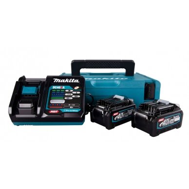 Akumuliatorių ir kroviklio komplektas XGT ®, 40Vmax Makita 191J97-1, 2x4,0Ah