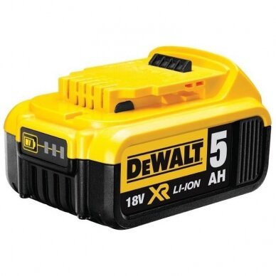 Akumuliatorius DeWALT DCB184, 18V, 5.0Ah XR Li-Ion (originalus) 1