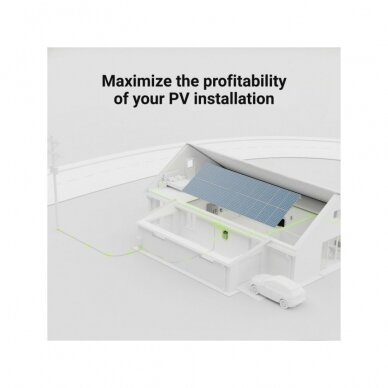 Akumuliatorius - baterija Green Cell PowerNest LiFePO4, 5kWh, 52,1V 13