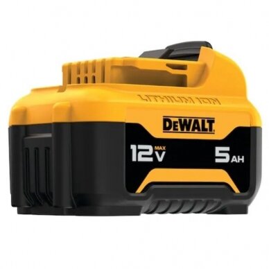 Akumuliatorius DeWalt DCB126-XJ, 12 V, 5.0 Ah, Li-ion 1