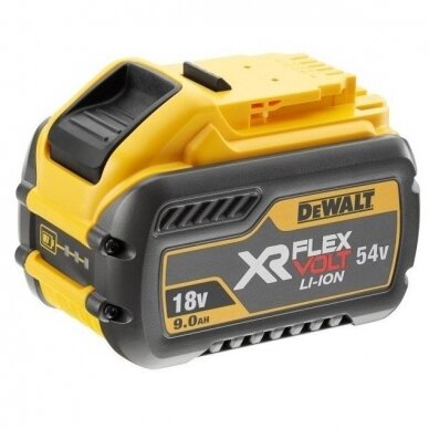 Akumuliatorius DeWalt DCB547 FlexVolt; 54 V; 9,0 Ah; Li-ion