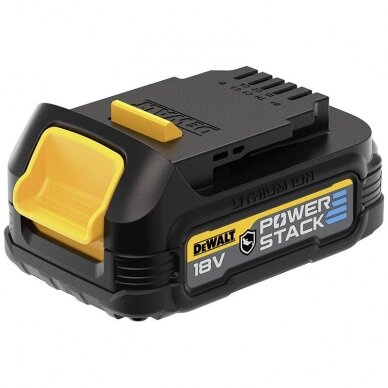 Akumuliatorius DeWalt DCBP034G-XJ POWERSTACK G, 18 V, 1.7 Ah, Li-Ion 1