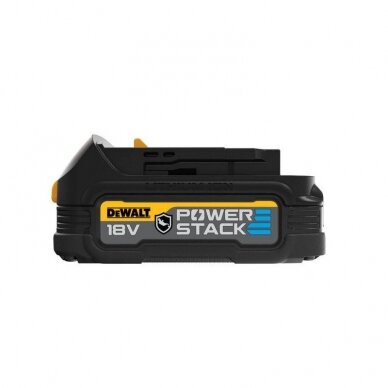 Akumuliatorius DeWalt DCBP034G-XJ POWERSTACK G, 18 V, 1.7 Ah, Li-Ion 2