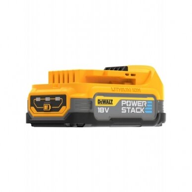 Akumuliatorius DeWALT Powerstack DCBP034-XJ, 18 V, li-ion, 1.7Ah 2