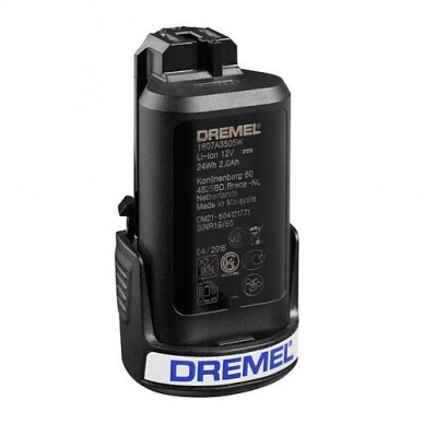 Akumuliatorius Dremel 880, 12V, 2.0Ah 26150880JA