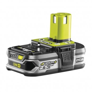 Akumuliatorius Ryobi RB18L25, 18 V  (1x 2,5 Ah)