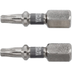 Antgaliai | 6,3 mm (1/4") | S2 Ni | T-Star (Torx) T15 | 2 vnt. (YT-78012)