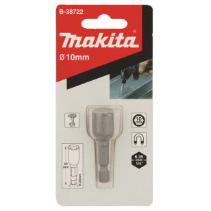 Magnetinis antgalis Makita B-38722, 1/4" 10X50mm