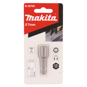 Magnetinis antgalis Makita B-38700, 1/4" 7X50mm