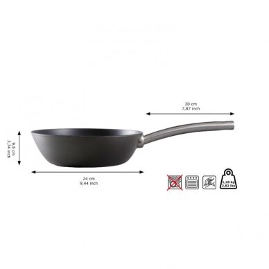 Anglies plieno WOK keptuvė Skottsberg 24/28cm 4