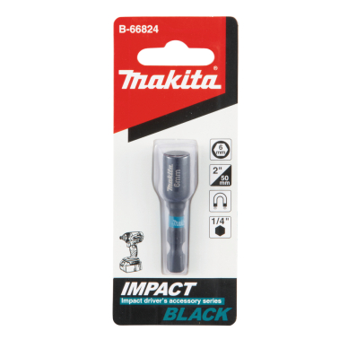 Antgalis Makita B-66824, 1/4" 6X50MM  IMPACT BLACK 2