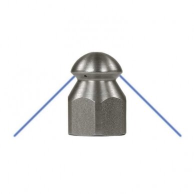 Antgalis drenų valymui dviejų krypčių R+M 1/4" 0,4