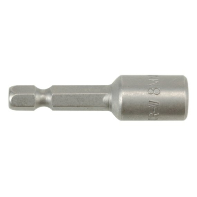 Antgalis - galvutė magnetinė CR-V, 1/4" 8x48 mm su pakuote (YT-1513)