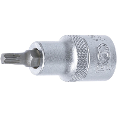 Antgalis įpresuotas į galvutę | 12,5 mm (1/2") | T-Star (Torx) T30 (4371)