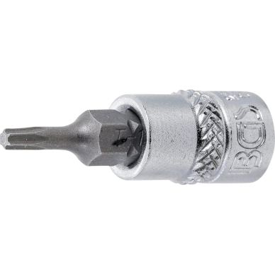 Antgalis įpresuotas į galvutę | 6.3 mm (1/4") | T-Star (Torx) T10 (2590)