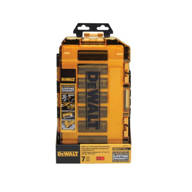 Smūginių galvučių rinkinys DeWalt DWMT74737-0, 7 vnt, 17-24mm 1