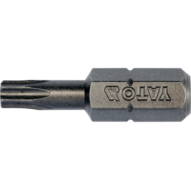 Antgalių rinkinys | 6.3 mm (1/4") | T-star (Torx) T20 | S2 | 10 vnt. (YT-78143)