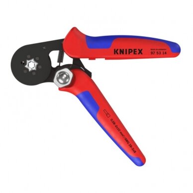 Antgalių užspaudimo replės su savaiminiu susireguliavimu KNIPEX 975314 1