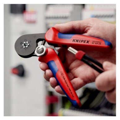 Antgalių užspaudimo replės su savaiminiu susireguliavimu KNIPEX 975314 3