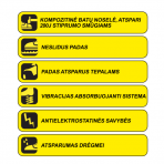 Apsauginiai batai Dedra BH9P4VK-46, dydis 46