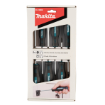 Atsuktuvų rinkinys Makita E-13502, 6 vnt., PZ1x80, PZ2x100, SL4.0x100, SL5.5x100, SL6.5x125, SL8.0x150