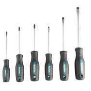 Atsuktuvų rinkinys Makita E-13518, 6 vnt., PH1x100, PH2x100, SL4.0x100, SL5.5x100, SL6.5x125, SL8.0x150