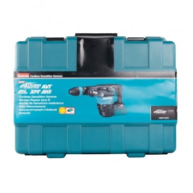 Atskėlimo plaktukas Makita HM001GZ02, 40V, SDS-Max, 18 mm, (be akum.ir krov.) + DOVANA BL4040 7