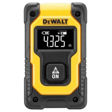 Lazerinis atstumų matuoklis DeWalt Pocket DW055PL-XJ, 15 m 2