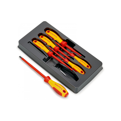 Elektriko atsuktuvų komplektas KNIPEX (6 vnt.) VDE 1000V 002012V01