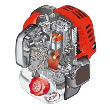 Benzininis trimeris krūmapjovė Dolmar MS-245.4U, keturtaktis 0,71kW 7