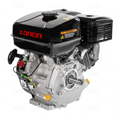 Benzininis variklis Loncin G270F-A, 6.0 kW 2