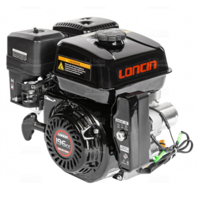 Benzininis variklis Loncin G200FD-A, 4.1 kW 3