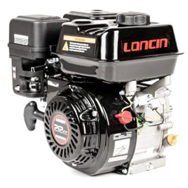 Benzininis variklis Loncin G210FA-R, 4.4 kW 2